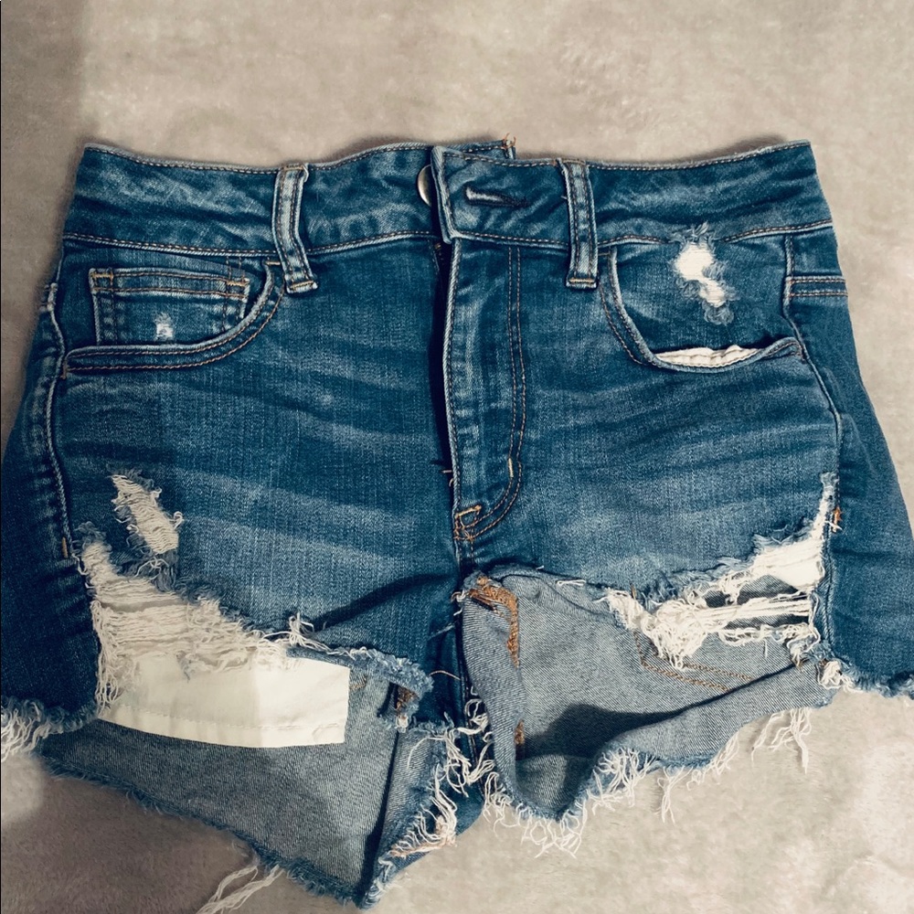 American eagle jean shorts